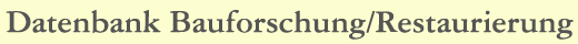 Arbeitskreis für Hausforschung e.V. Arbeitskreis für Hausforschung e.V.