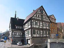 Ansicht des Blaubeurer Pfleghofes von Osten / Blaubeurer Pfleghof in 73728 Esslingen am Neckar