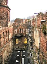 Innenansicht der Ruine / Gläserner Saalbau in 69117 Heidelberg, Altstadt Innenansicht der Ruine / Gläserner Saalbau in 69117 Heidelberg, Altstadt
