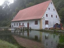 Ansicht der Unteren Mühle von Nordost / Untere Mühle in 72534 Hayingen-Wimsen