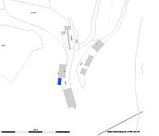 Lageplan (Vorlage RPS-LAD und LV-BW) / Untere Mühle, Anbau in 72534 Hayingen-Wimsen Lageplan (Vorlage RPS-LAD und LV-BW) / Untere Mühle, Anbau in 72534 Hayingen-Wimsen