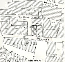 Lageplan 1997 / Wohngebäude in 73728 Esslingen am Neckar Lageplan 1997 / Wohngebäude in 73728 Esslingen am Neckar