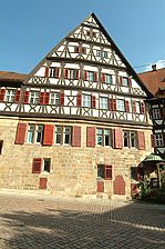 Westansicht / Ehem. Pfarr- und Zehnthof (Speyerer Pfleghof, Kesslerhaus) in 73728 Esslingen am Neckar