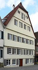 Bild von 2007. Foto: Dietmar Hencke (StadtA SHA Server Häuserlexikon) / Alte Münze / Münzhaus (früher Heilbronner Straße) in 74523 Schwäbisch Hall Bild von 2007. Foto: Dietmar Hencke (StadtA SHA Server Häuserlexikon) / Alte Münze / Münzhaus (früher Heilbronner Straße) in 74523 Schwäbisch Hall