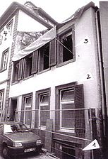 Heidelberg, Kleine Mantelgasse 24, Straßenansicht / Europahaus IV in 69117 Heidelberg, Altstadt Heidelberg, Kleine Mantelgasse 24, Straßenansicht / Europahaus IV in 69117 Heidelberg, Altstadt