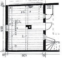 Heidelberg, Semmelsgasse 9, Hinterhaus, Grundriss Erdgeschoss / Hinterhaus in 69117 Heidelberg, Altstadt Heidelberg, Semmelsgasse 9, Hinterhaus, Grundriss Erdgeschoss / Hinterhaus in 69117 Heidelberg, Altstadt