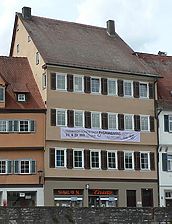 Bild aus dem Juni 2007. Foto: Dietmar Hencke (StadtA SHA Server Häuserlexikon) / Wohnhaus in 74523 Schwäbisch Hall Bild aus dem Juni 2007. Foto: Dietmar Hencke (StadtA SHA Server Häuserlexikon) / Wohnhaus in 74523 Schwäbisch Hall