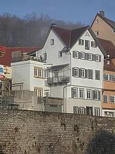 Bild aus dem April 2007. Foto: Daniel Stihler (StadtA Schwäbisch Hall Server Häuserlexikon) / Wohnhaus in 74523 Schwäbisch Hall Bild aus dem April 2007. Foto: Daniel Stihler (StadtA Schwäbisch Hall Server Häuserlexikon) / Wohnhaus in 74523 Schwäbisch Hall