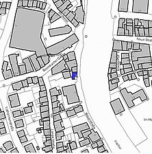 Lageplan (Vorlage LV-BW) / Wohnhaus in 74523 Schwäbisch Hall Lageplan (Vorlage LV-BW) / Wohnhaus in 74523 Schwäbisch Hall