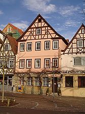 Bild von 2007 (StadtA Server Häuserlexikon) / Gastwirtschaft Germania in 74523 Schwäbisch Hall