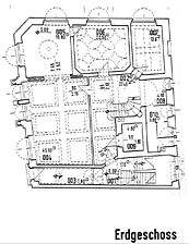 ehem. Oberrheinische Bank, Bank- und Wohnhaus, Grundriss, EG,
Urheber: Burkhard, Hans und Körkel, Klaus (Heidelberg, Freie Architekten) / ehem. Oberrheinische Bank, Bank- und Wohnhaus in 69117 Heidelberg-Altstadt ehem. Oberrheinische Bank, Bank- und Wohnhaus, Grundriss, EG,
Urheber: Burkhard, Hans und Körkel, Klaus (Heidelberg, Freie Architekten) / ehem. Oberrheinische Bank, Bank- und Wohnhaus in 69117 Heidelberg-Altstadt