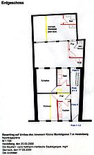 Wohn- und Geschäftshaus mit ehem. Werkstatt im Hof, Umbauplan, EG
Urheber: Heidelberg, Vano Hofmann-Merbecks Bauträgerges. mbH / Wohn- und Geschäftshaus in 69117 Heidelberg-Altstadt Wohn- und Geschäftshaus mit ehem. Werkstatt im Hof, Umbauplan, EG
Urheber: Heidelberg, Vano Hofmann-Merbecks Bauträgerges. mbH / Wohn- und Geschäftshaus in 69117 Heidelberg-Altstadt
