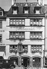 Haus zum roten Korb (1935), Fassadenansicht / Wohnhaus; Haus zum roten Korb in 78426 Konstanz