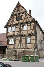 Ansicht Westfassade / Fachwerkhaus in 75417 Lienzingen
