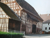 "Lammscheune" in 75233 Tiefenbronn (30.11.2001)