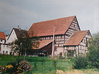 "Lammscheune" in 75233 Tiefenbronn (30.11.2001)