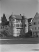 Eingangtor, Ansicht gegen Nordosten (um 1955/65) / Altes Schloß in 74405 Gaildorf (Foto Marburg, Foto: Schmidt-Glassner, Helga; Aufnahme-Nr. 1.565.735; Bilddatei fm1565735)