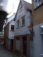Giebelansicht Zollgasse / ehem. Wohnhaus in 97877 Wertheim (04.01.2008) Giebelansicht Zollgasse / ehem. Wohnhaus in 97877 Wertheim (04.01.2008)