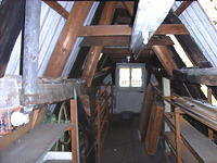Spitzboden Dachkonstruktion / ehem. Wohnhaus in 97877 Wertheim (04.01.2008) Spitzboden Dachkonstruktion / ehem. Wohnhaus in 97877 Wertheim (04.01.2008)