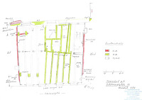 Bauphasenplan OG1 / Wohnhaus Schuhmarktplatz 13 in 78727 Oberndorf, Oberndorf am Neckar (01.08.2014 - Lohrum, 2014) Bauphasenplan OG1 / Wohnhaus Schuhmarktplatz 13 in 78727 Oberndorf, Oberndorf am Neckar (01.08.2014 - Lohrum, 2014)