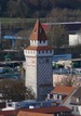 Ravensburg, Gemalter Turm (Blick von der Veitsburg) / Gemalter Turm in 88212 Ravensburg (02.03.2016 - Andreas Praefcke) Ravensburg, Gemalter Turm (Blick von der Veitsburg) / Gemalter Turm in 88212 Ravensburg (02.03.2016 - Andreas Praefcke)