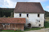 Mühl- und Wohnhaus gegen Osten  / Albmühle in 72393 Burladingen, Hörschwag (01.10.2014 - strebewerk)