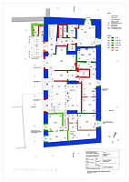 Bauphasenplan Erdgeschoss (1:50) / Spital in 72516 Scheer (01.06.2015 - strebewerk.) Bauphasenplan Erdgeschoss (1:50) / Spital in 72516 Scheer (01.06.2015 - strebewerk.)