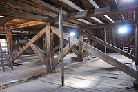 DG / Ev. Pfarrkirche (Dachwerk) in 74722 Buchen-Bödigheim (26.03.2014 - Burghard Lohrum) DG / Ev. Pfarrkirche (Dachwerk) in 74722 Buchen-Bödigheim (26.03.2014 - Burghard Lohrum)