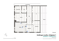Wohnhaus (Anmerkungen zu einer nachträglich eingebauten Kammer) in 78652 Deißlingen-Laufen, Lauffen (11.01.2016 - Stefan King)