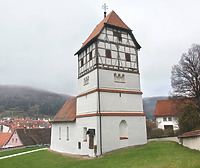 Alte Friedhofskirche in 72362 Nusplingen (02.02.2016 - Stefan King)