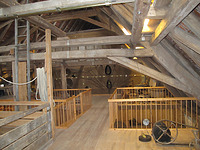 Blick nach Norden im ersten Dachgeschoss / Ehemalige Zehntscheune in 89555 Steinheim am Albuch (27.11.2012 - Markus Numberger) Blick nach Norden im ersten Dachgeschoss / Ehemalige Zehntscheune in 89555 Steinheim am Albuch (27.11.2012 - Markus Numberger)