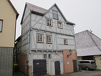 Ansicht des Gebäudes von Nordosten / Weingärtnerhaus in 73630 Remshalden-Geradstetten (06.02.2013 - Markus Numberger, Esslingen)