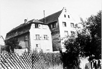 Altes Rathaus und Nebengebäude / Altes Rathaus in 78253 Aach (1960 - Bildindex Foto Marburg, LAD Baden-Württemberg, Außenstelle Freiburg )