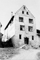 Altes Rathaus in 78253 Aach (1960 - Bildindex Foto Marburg, LAD Baden-Württemberg, Außenstelle Freiburg )