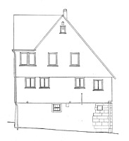 Hauptgiebel / Eugenshof in 72270 Baiersbronn (29.02.2016 - Burghard Lohrum)