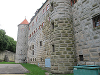 Burg Niederalfingen, Marienburg, Nördlicher Treppenturm in 73460 Hüttlingen (20.08.2013 - Markus Numberger, Esslingen) Burg Niederalfingen, Marienburg, Nördlicher Treppenturm in 73460 Hüttlingen (20.08.2013 - Markus Numberger, Esslingen)