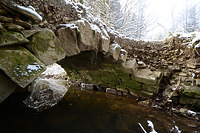 Teufenbrücke, Teileinsturz / Teufenbrücke in 78658 Zimmern ob Rottweil, Stetten (24.11.2015 - strebewerk.)