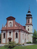 Kath. Pfarrkirche St. Michael in 77767 Appenweier (10.03.2016 - LDA Freiburg, Dokumentationsarchiv)