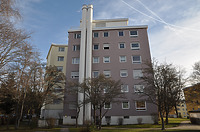 Gebäude A Außen West / Wohnsiedlung "Rauher Kapf" in 71032 Böblingen, Rauher Kapf (11.12.2015 - strebewerk.)