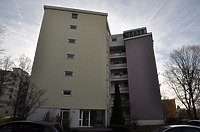 Gebäude B Außen Nord / Wohnsiedlung "Rauher Kapf" in 71032 Böblingen, Rauher Kapf (11.12.2015 - strebewerk.)