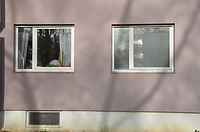 Gebäude B Außen Süd Fensterdetail / Wohnsiedlung "Rauher Kapf" in 71032 Böblingen, Rauher Kapf (11.12.2015 - strebewerk.)
