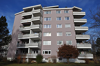 Gebäude C Außen Süd / Wohnsiedlung "Rauher Kapf" in 71032 Böblingen, Rauher Kapf (11.12.2015 - strebewerk.)