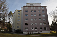 Gebäude C Außen West / Wohnsiedlung "Rauher Kapf" in 71032 Böblingen, Rauher Kapf (11.12.2015 - strebewerk.)