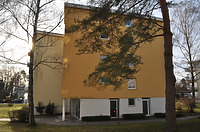Gebäude D Außen Nord / Wohnsiedlung "Rauher Kapf" in 71032 Böblingen, Rauher Kapf (11.12.2015 - strebewerk.)