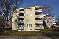 Gebäude E Außen Süd / Wohnsiedlung "Rauher Kapf" in 71032 Böblingen, Rauher Kapf (11.12.2015 - strebewerk.)