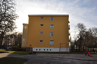 Gebäude F Außen Nord / Wohnsiedlung "Rauher Kapf" in 71032 Böblingen, Rauher Kapf (11.12.2015 - strebewerk.)