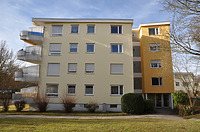 Gebäude F Außen Ost / Wohnsiedlung "Rauher Kapf" in 71032 Böblingen, Rauher Kapf (11.12.2015 - strebewerk.)