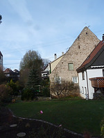 Kelter Giebelwand / Kelter in 73730 Esslingen am Neckar, Oberesslingen (27.11.2014 - strebewerk.) Kelter Giebelwand / Kelter in 73730 Esslingen am Neckar, Oberesslingen (27.11.2014 - strebewerk.)