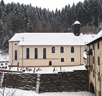 Ehem. Klosterkirche des Klarissenklosters in 77773 Schenkenzell-Wittichen (12.04.2016 - Stefan King)