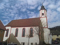 kath. Pfarrkirche St. Johann Baptist in 78580 Tuttlingen-Bärenthal (14.04.2016 - Ott, Robert (Holzschutzsachverständiger))